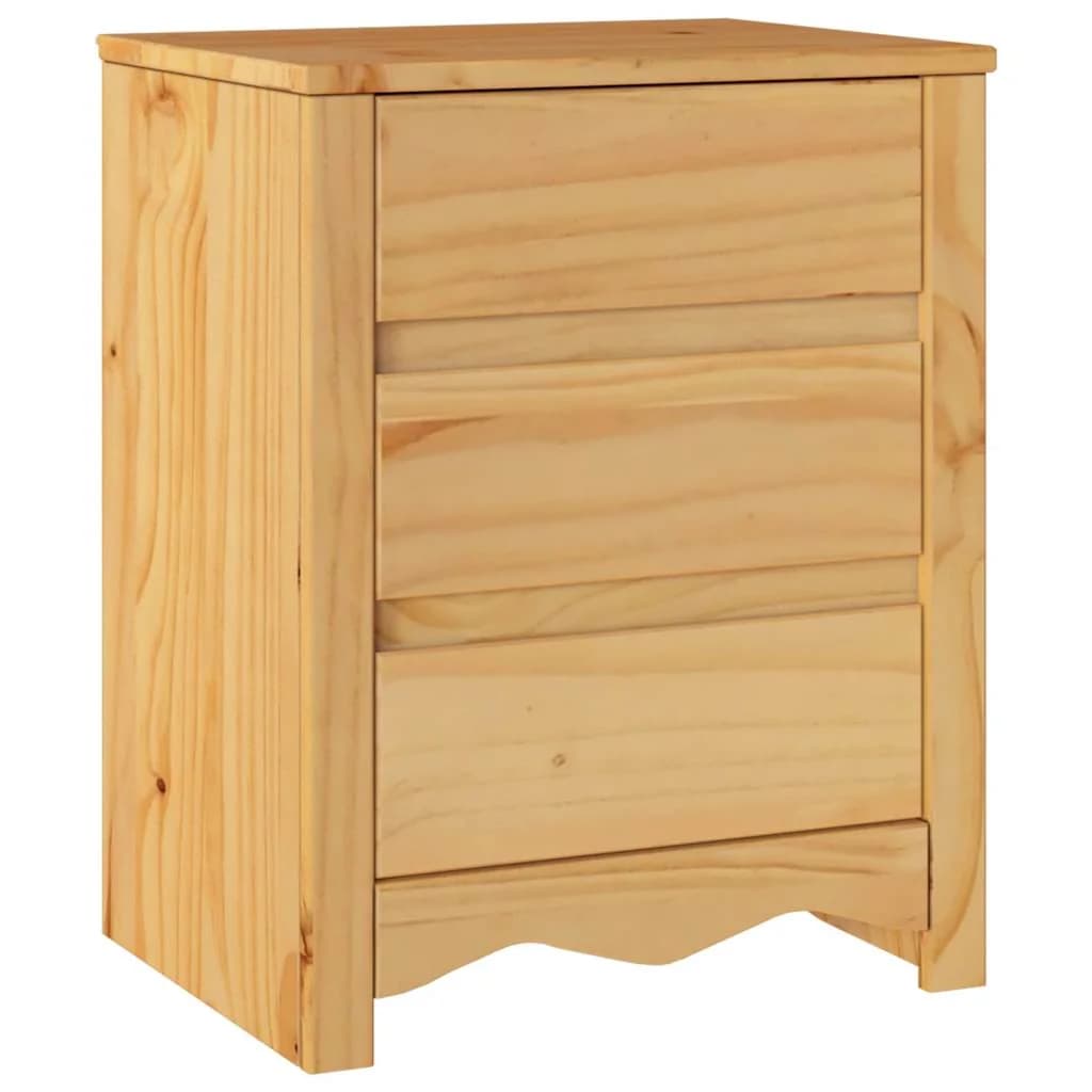 Klubska miza Drammen Hrast 45 x 35 x 56 cm Masivno borovo les - slika 2