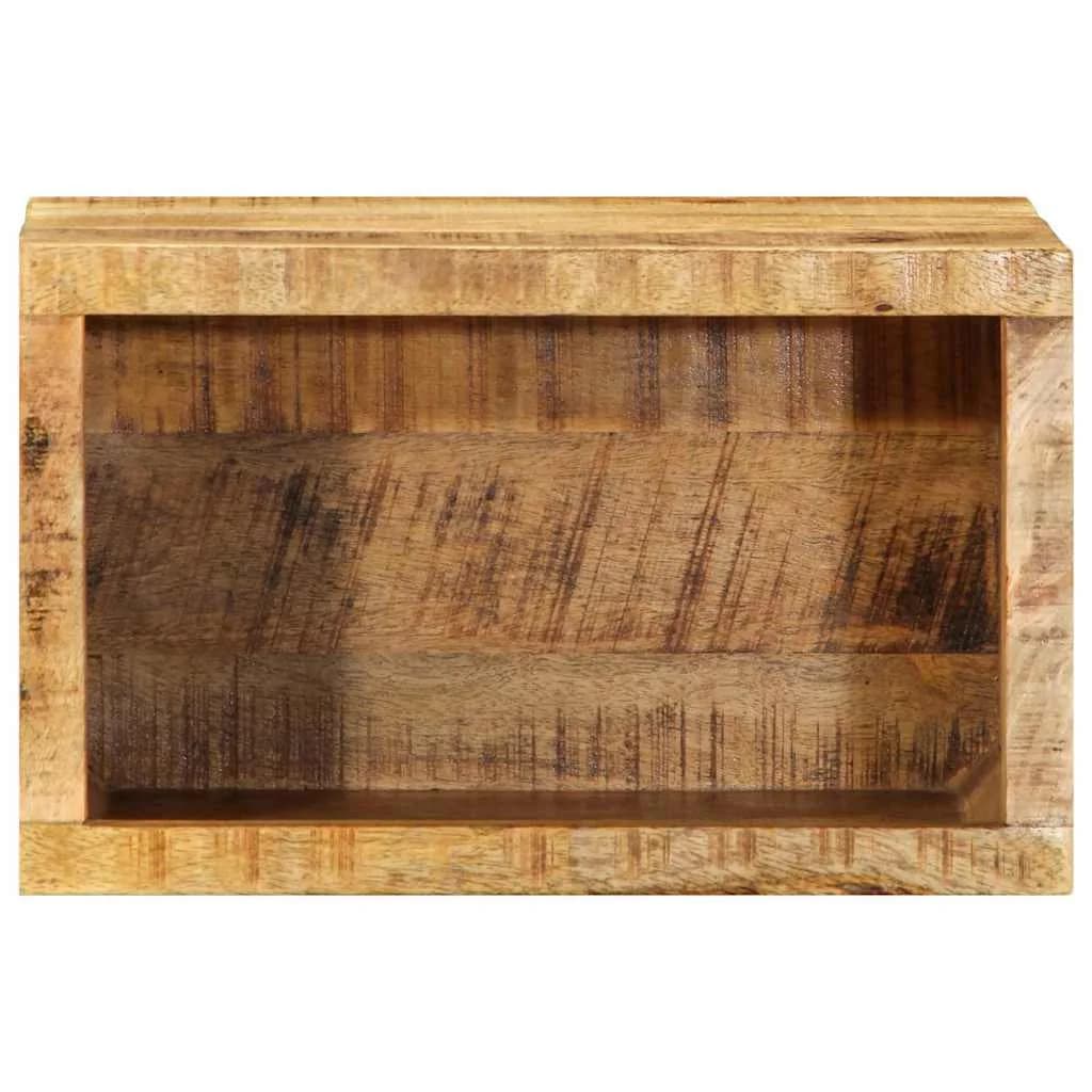 Nočna omarica Rjava 40 x 30 x 25 cm Masiven les manga - slika 4