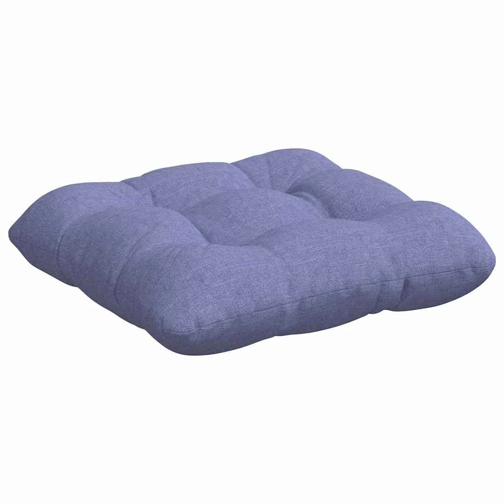 Sedežne blazine 4 kos Blago Jeans modra 45 x 45 x 12 cm - slika 5