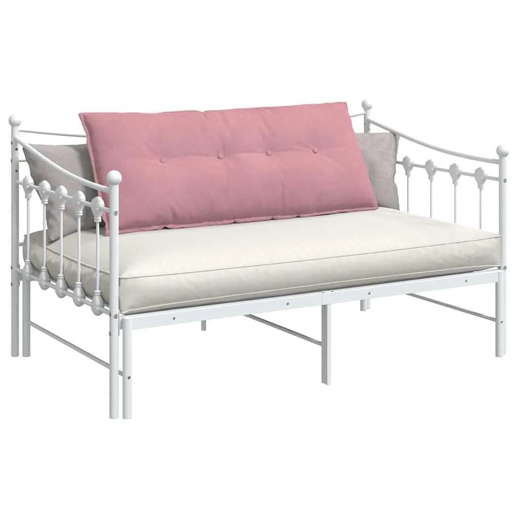 Poglavni vzglavnik Roza 120 x 50 cm Žametna tkanina - slika 3