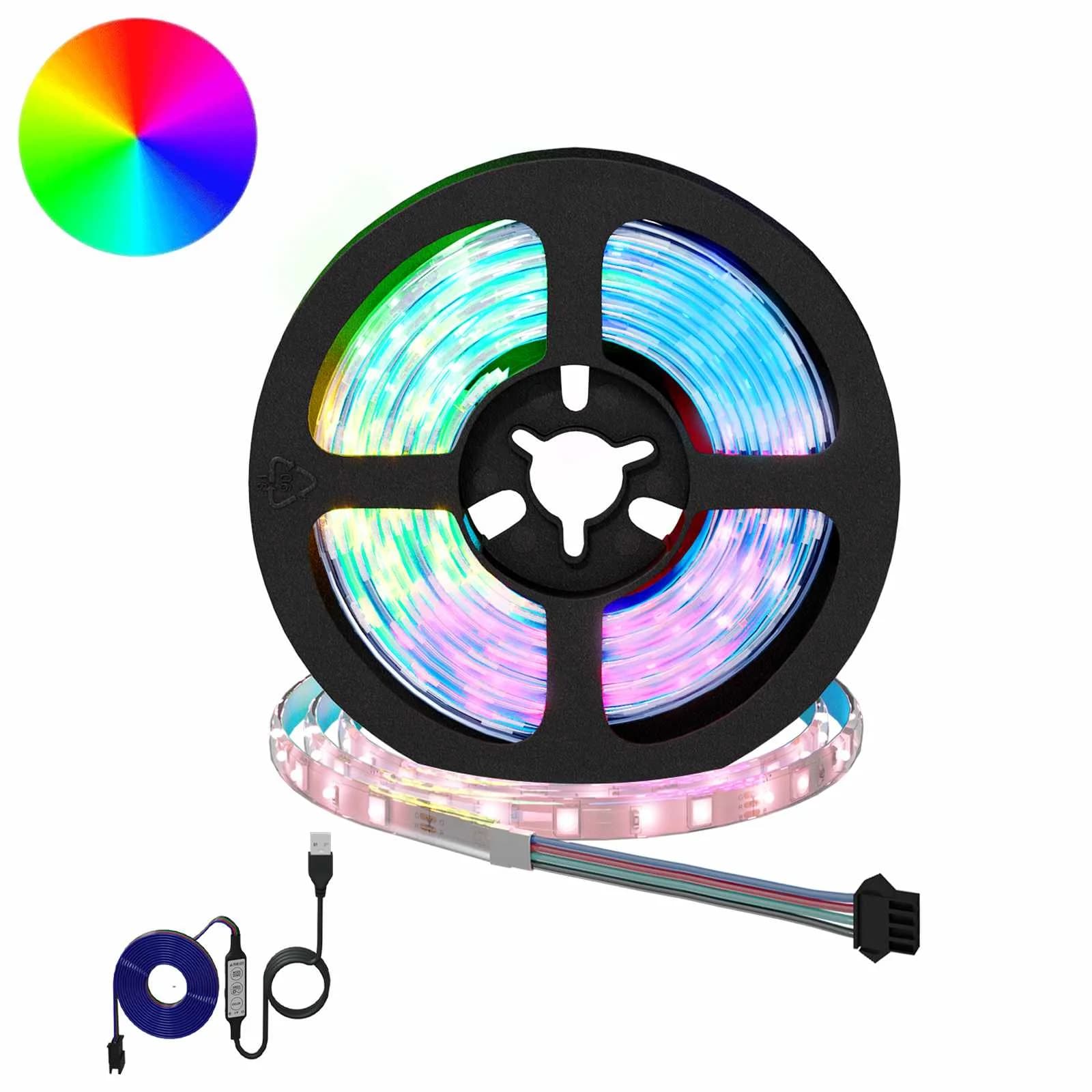 LED trak 12 kos Črna in prozorna Baker in plastika