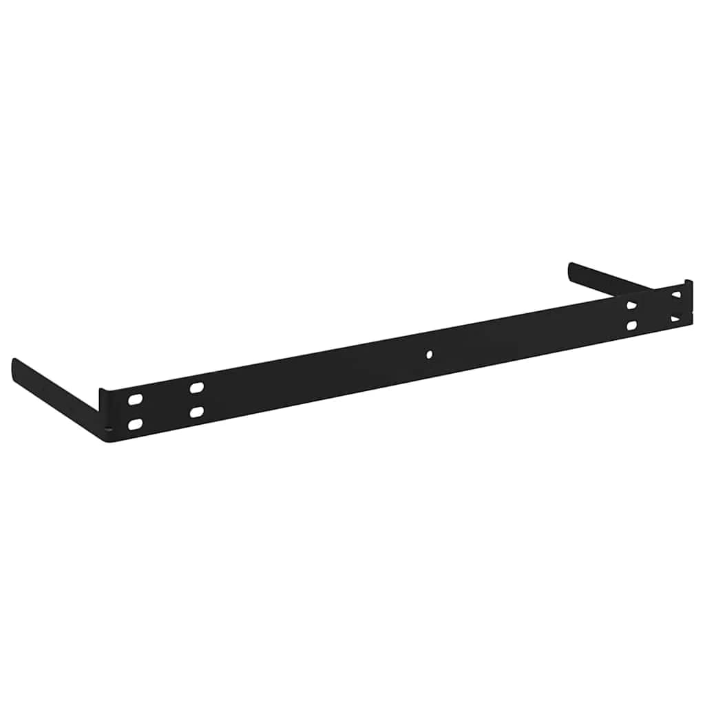 Stenska polica Montaža za steno 2 kos Rjava 120 x 23,5 x 3,8 cm - slika 12