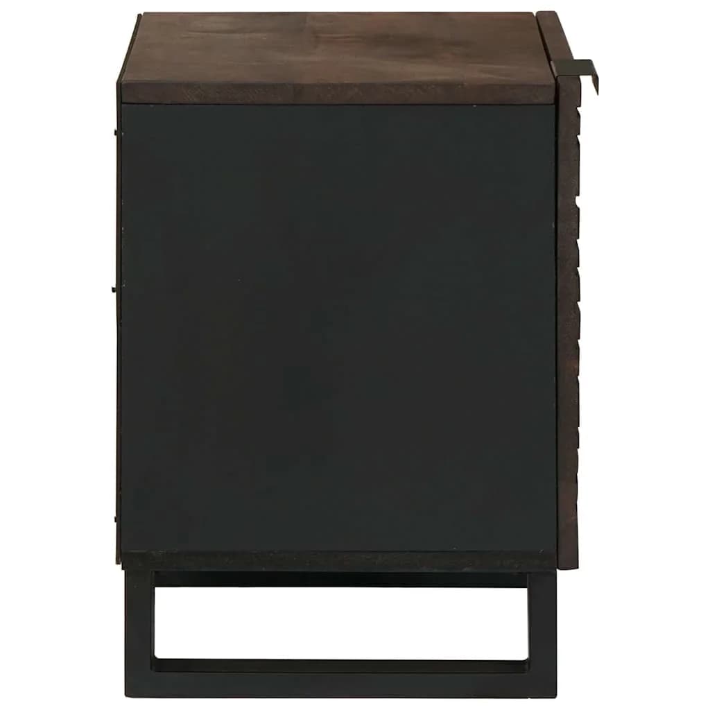 Nočna omarica Oreh 40 x 33 x 46 cm Inženirski les - slika 4