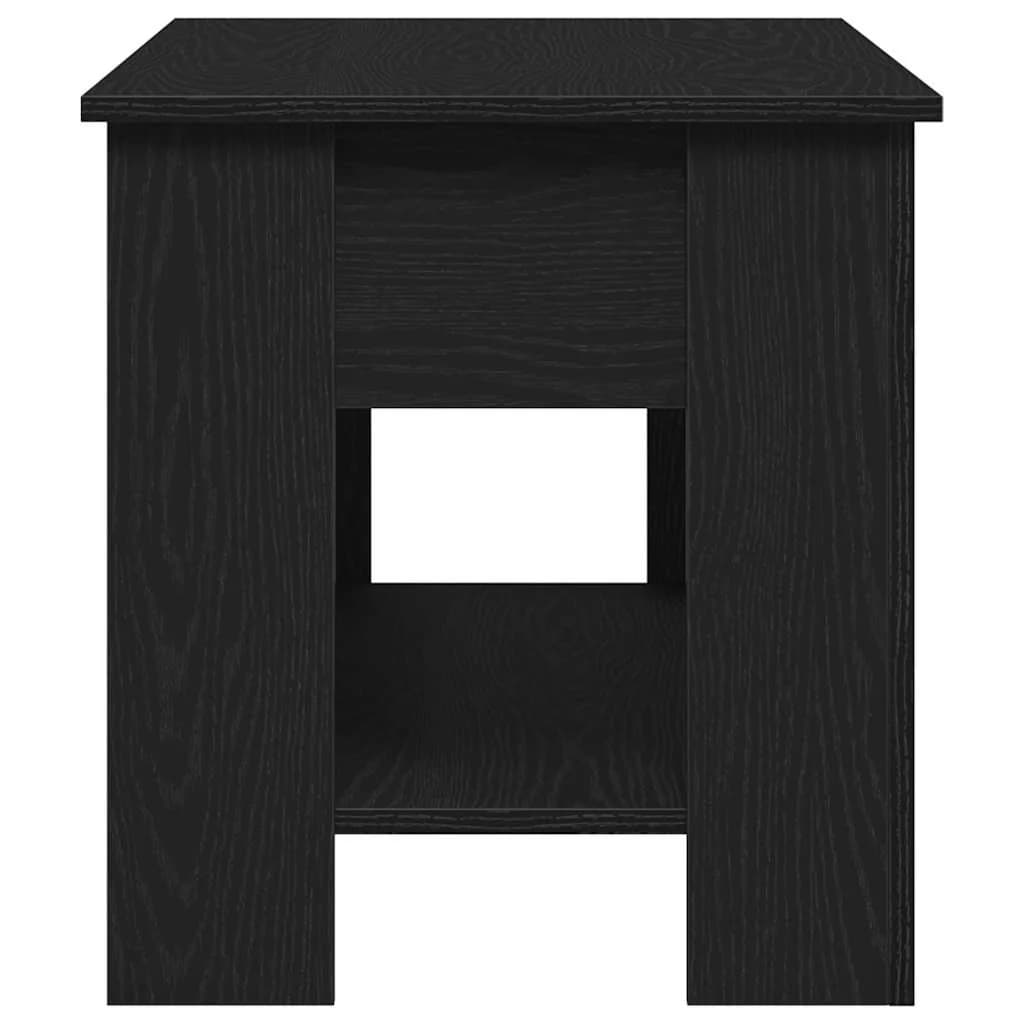 Klubska miza Črna Orehovina 101 x 49 x 52 cm Inženirski les - slika 8