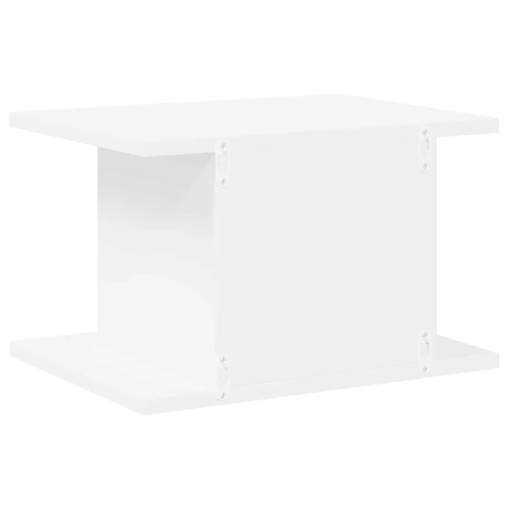 Nočna omarica Bela 40 x 30 x 25 cm Inženirski les - slika 7
