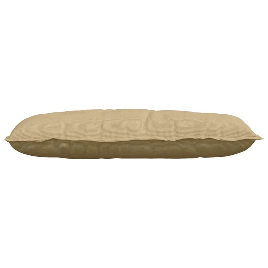 Poglavni vzglavnik Siva zelena 100 x 50 cm Žametna tkanina - slika 5
