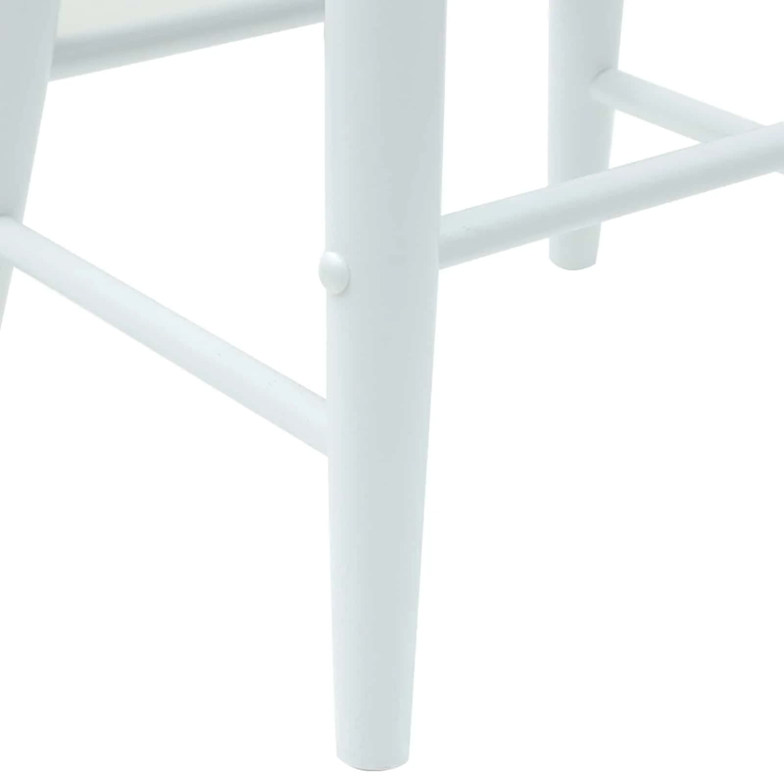 Jedilni stoli 2 kos Masivno gumovo les Bela 46 x 37 x 63 cm - slika 7