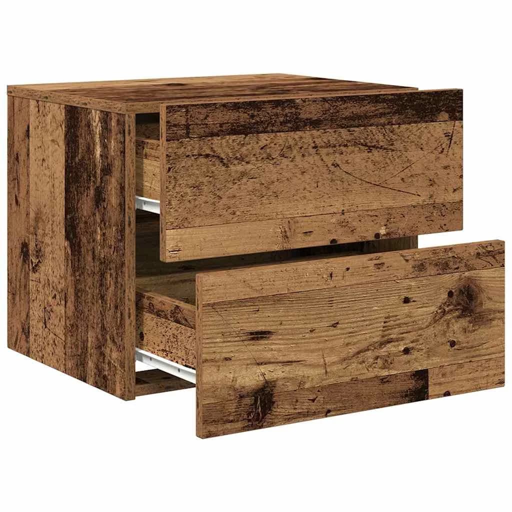 Nočna omarica 2 kos Star les 50 x 39 x 41 cm Inženirski les - slika 6