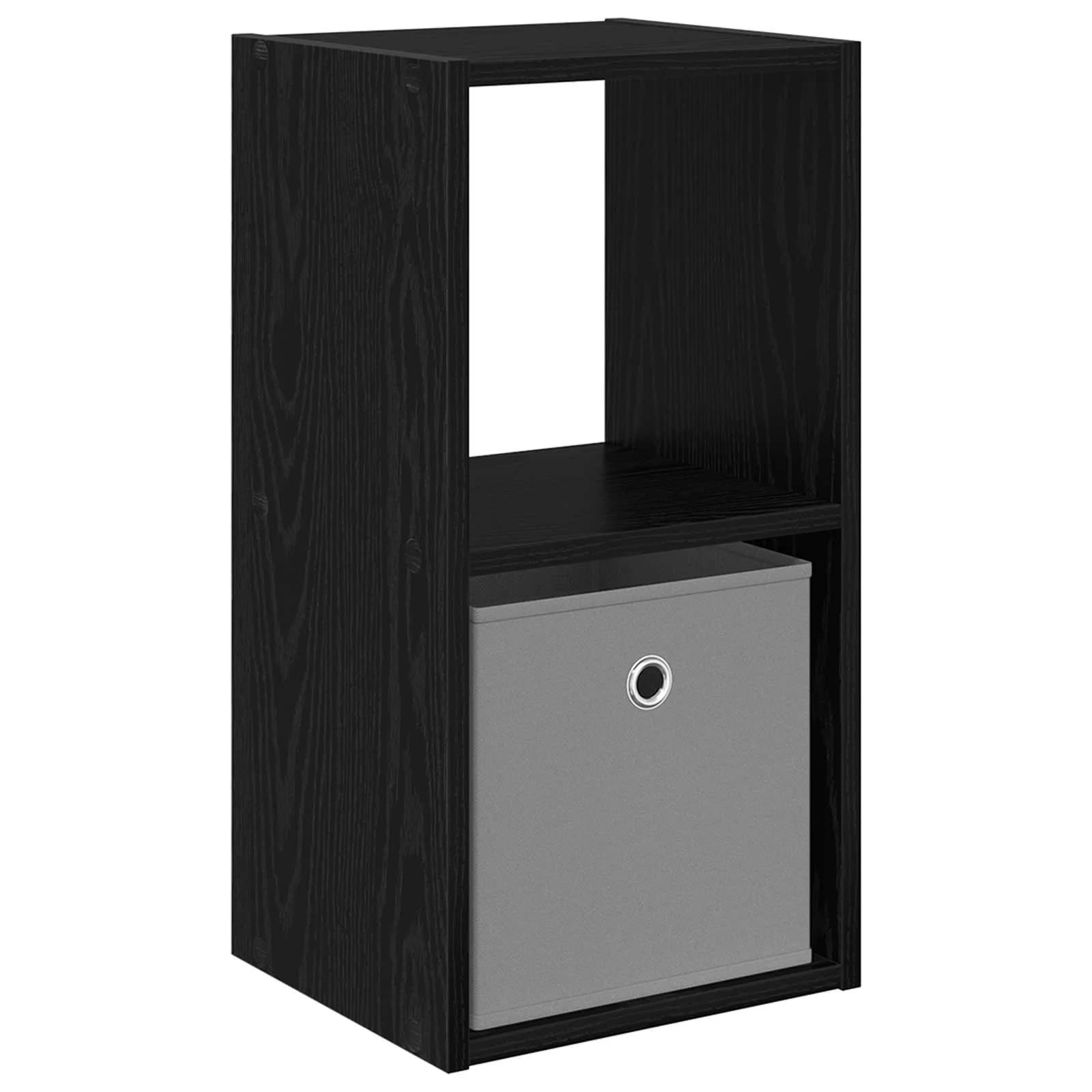 Nočna omarica Črna Orehovina 30,5 x 27 x 59,5 cm Inženirski les - slika 2