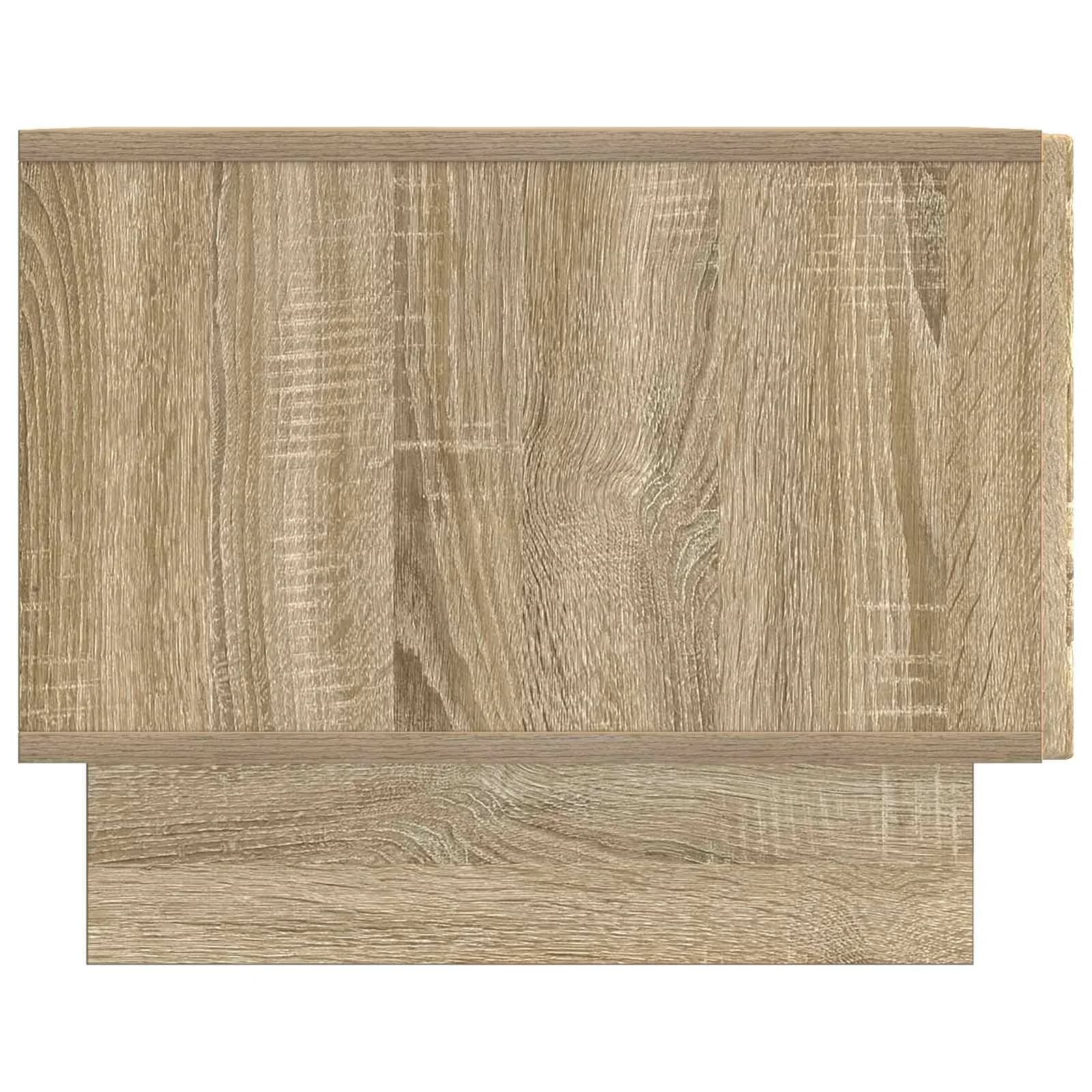Klubska miza Sonoma hrast 49 x 50 x 40 cm Inženirski les - slika 6