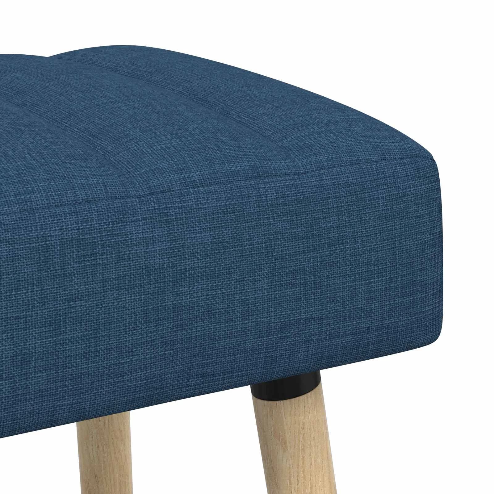 Bench z kanalnim oblazinjenjem Modra 110 x 40 x 46 cm Blago - slika 6