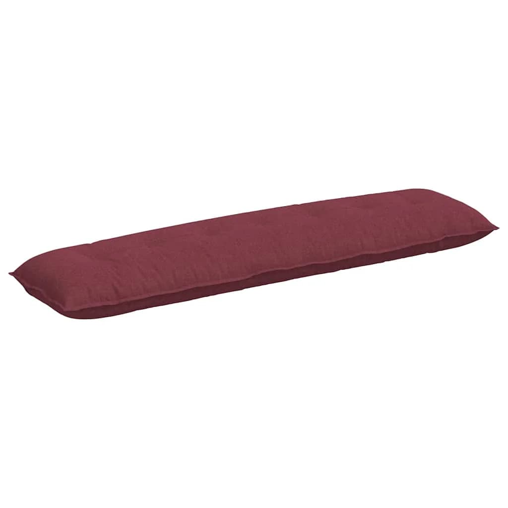 Poglavni vzglavnik Vinorodna rdeča 200 x 19 x 50 cm blago - slika 2
