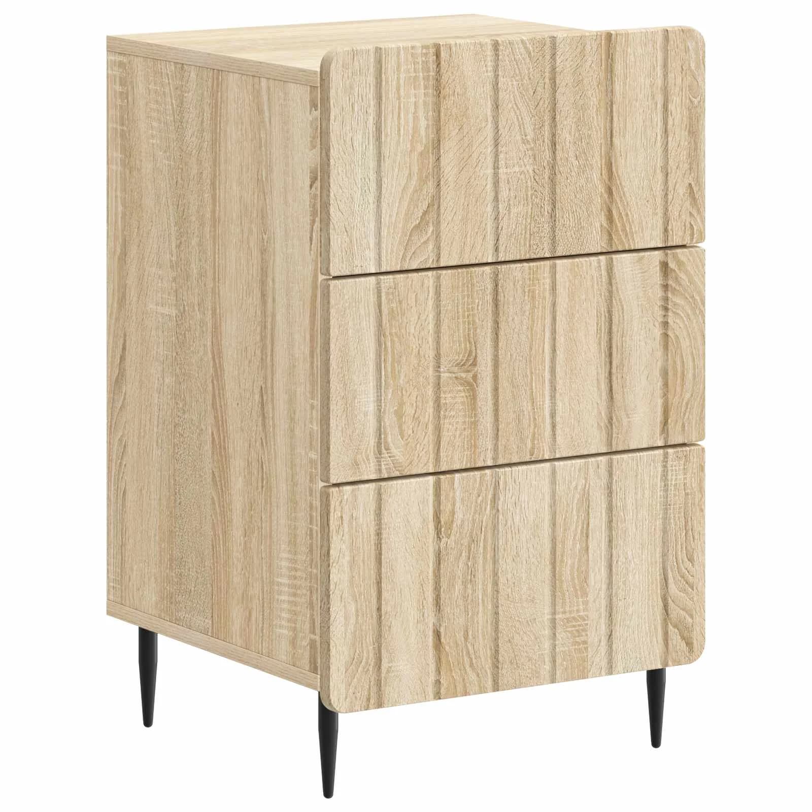 Nočna omarica Sonoma hrast 43x 41 x 68 cm Inženirski les - slika 2