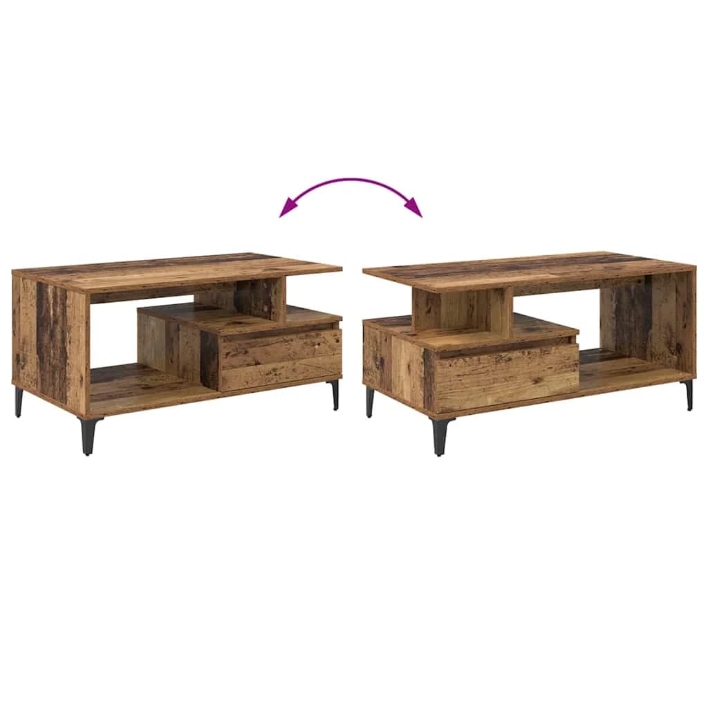Klubska miza Star les 90 x 49 x 45 cm Inženirski les - slika 11