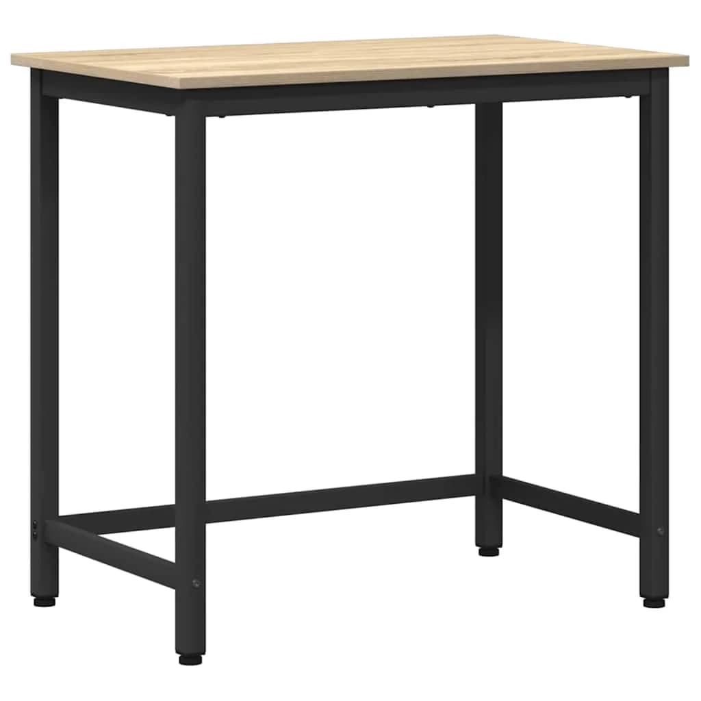 miza Sonoma hrast 100 x 50 x 76,5 cm Inženirski les in jeklo - slika 2