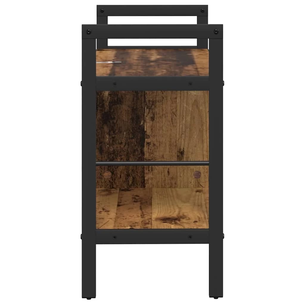 Knjižna polica 3 nivojev 75 x 30 x 58,5 cm Inženirski les - slika 6