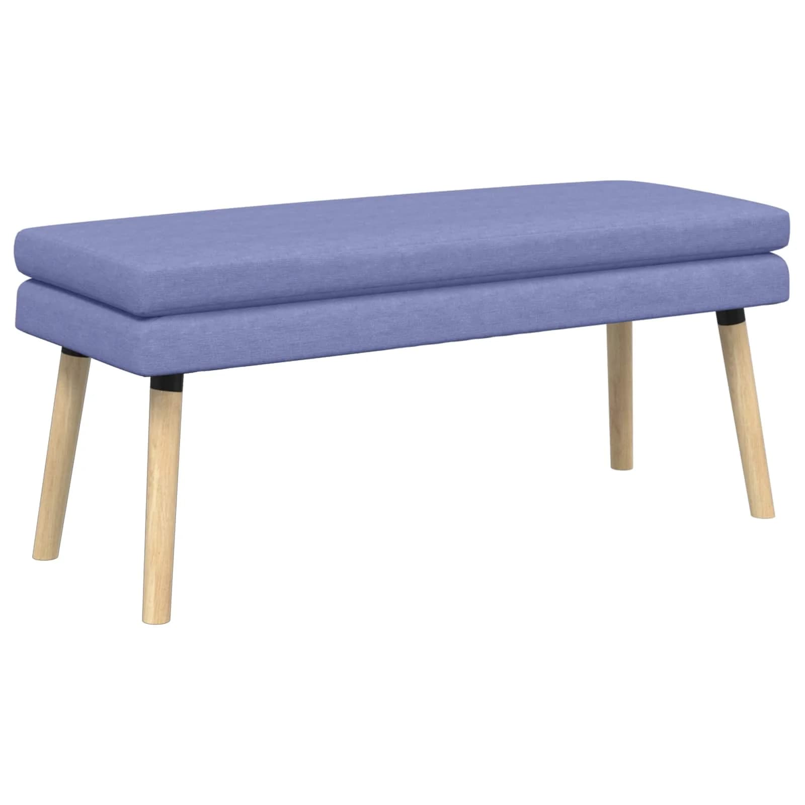 Dvojna klop Jeans modra 110 x 40 x 47 cm Blago - slika 2