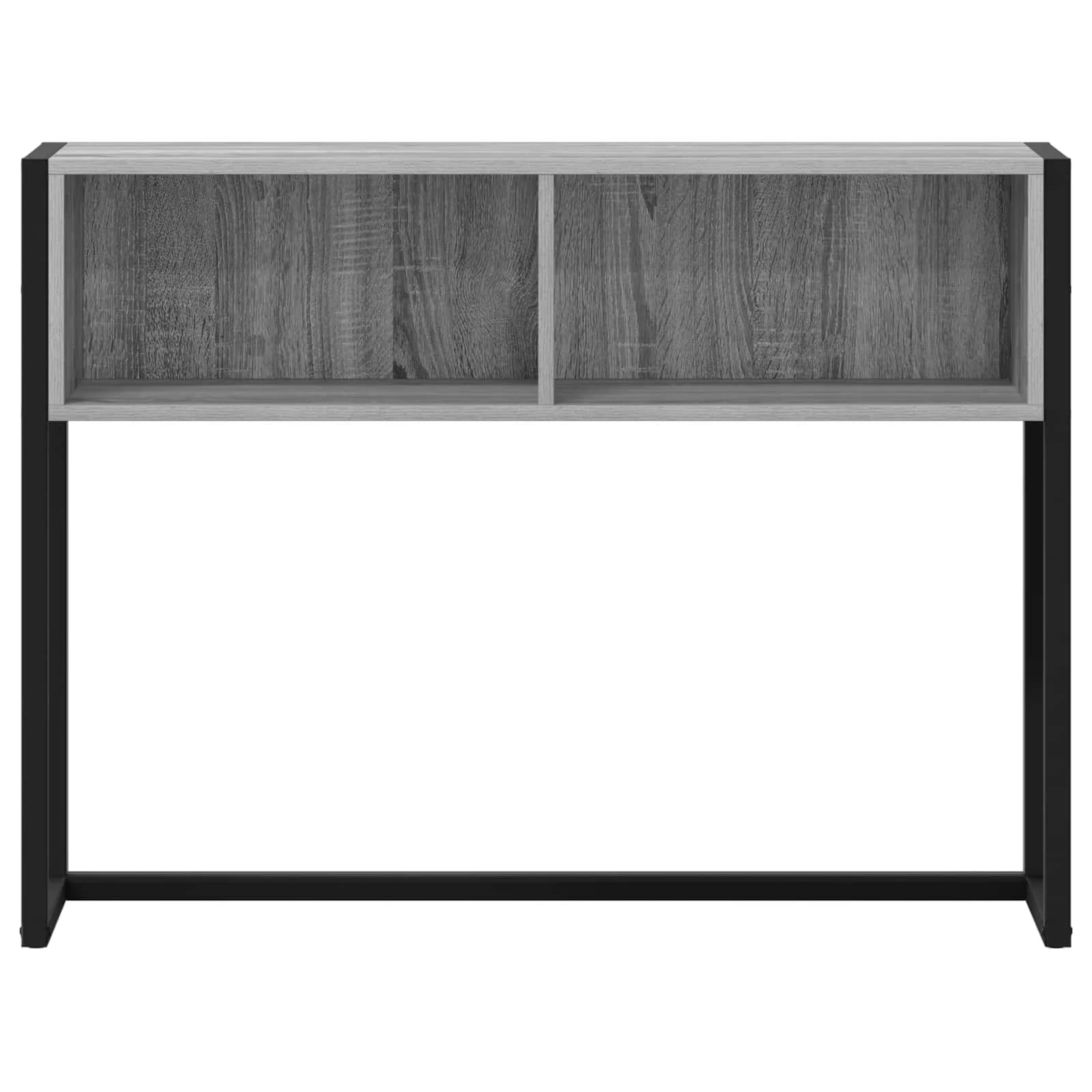 Stranska miza Siva Sonoma 100 x 36 x 75 cm Inženirski les - slika 5