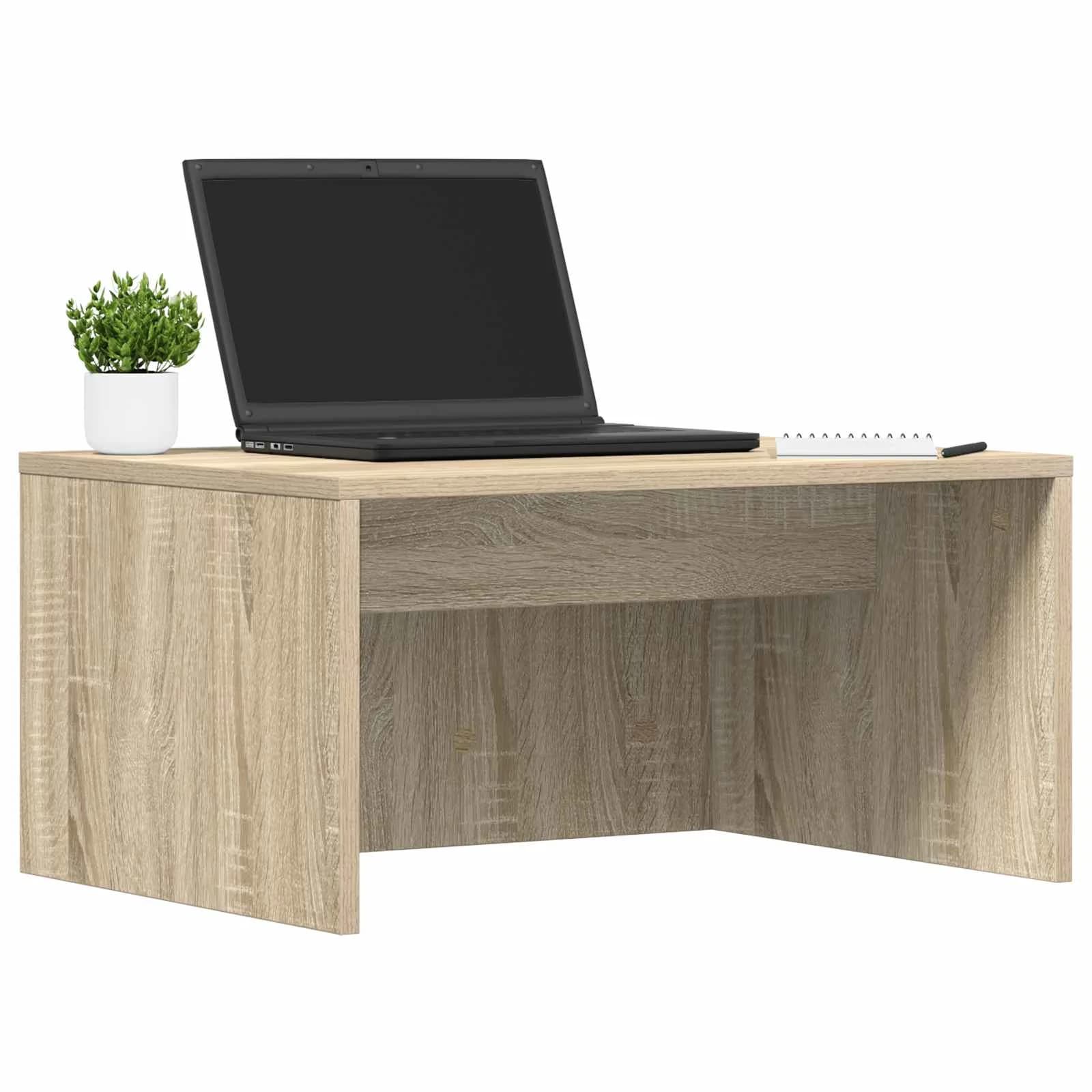 Stenska miza Sonoma hrast Inženirski les 60 x 45 x 30 cm - slika 3