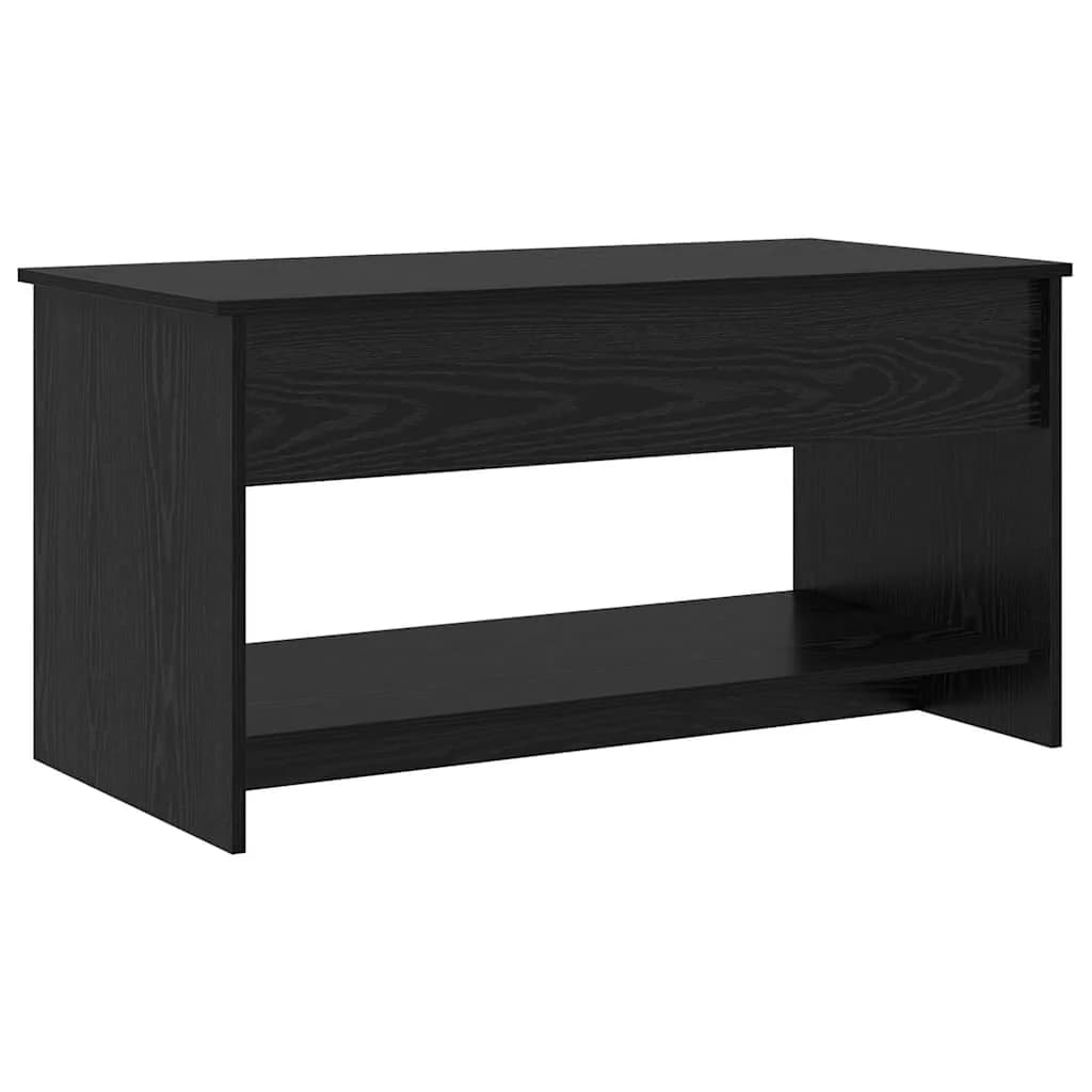 Klubska miza Črna Orehovina 80 x 50,5 x 41,5 cm Inženirski les - slika 2