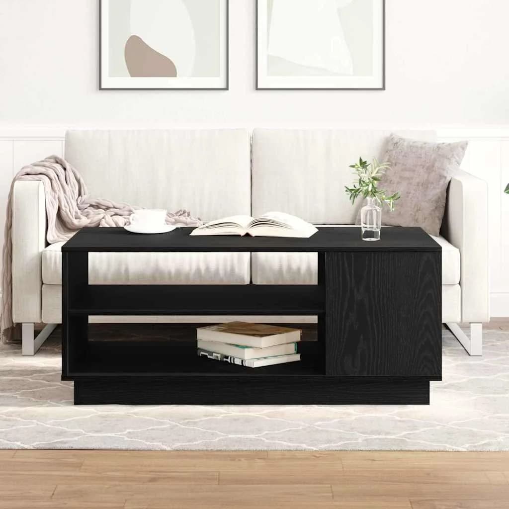 Klubska miza Črna Orehovina 102 x 55 x 43 cm Inženirski les