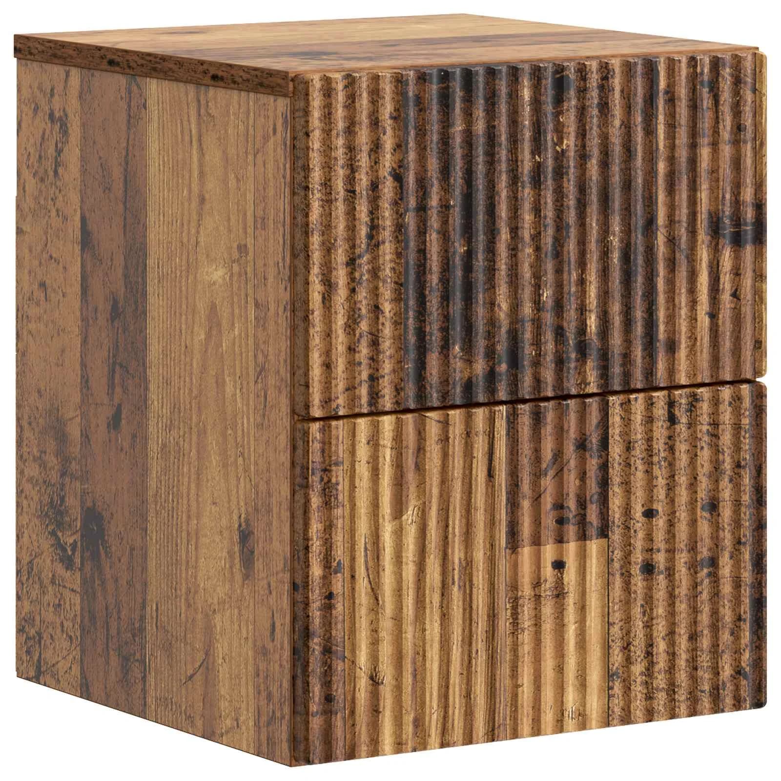 Stenski nočni omarici 2 kos Star les 33 x 34,5 x 40 cm - slika 5