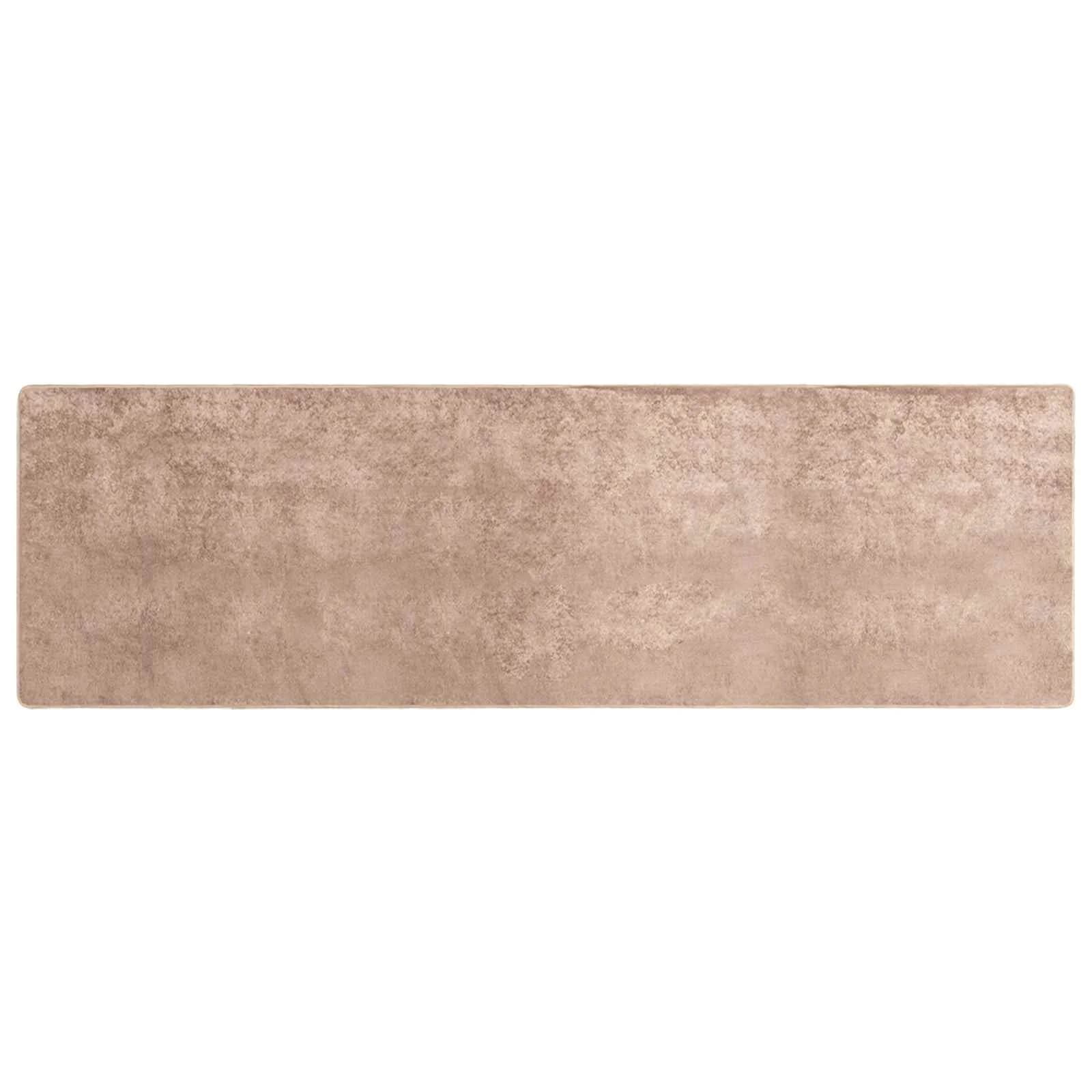Preproga runner MARSA Peščena 80 x 250 cm Poliester in PVC - slika 2