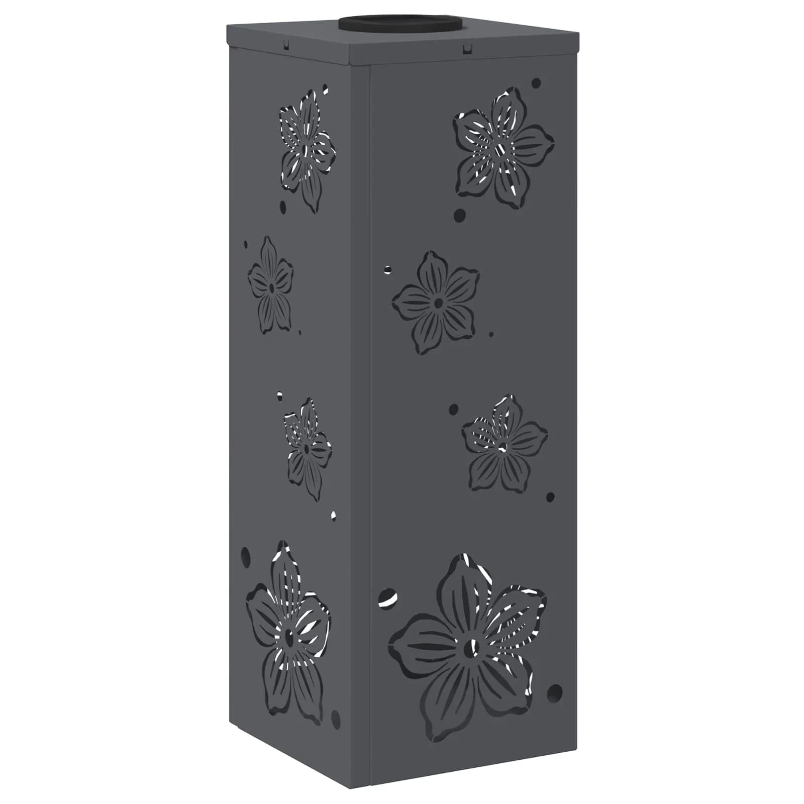 Solarno LED svetilo za pot 2 kos Toplo bela 18 x 18 x 50 cm - slika 4