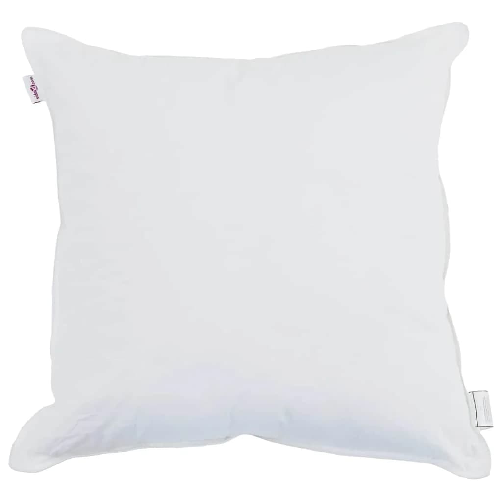 Vzglavnik z blazino Bela 80 x 80 cm Bombaž - slika 2