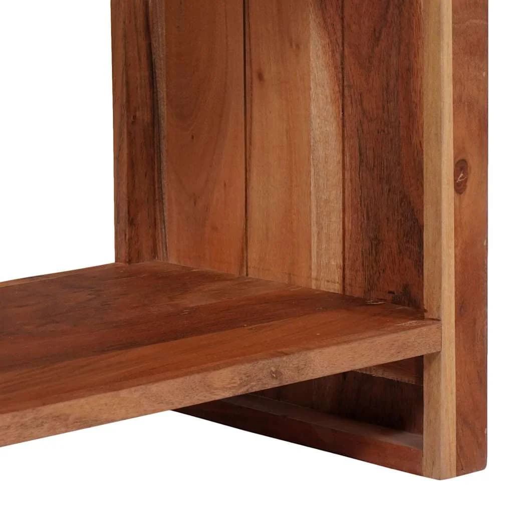 Knjižna polica 6 nivojev 3 kos 50 x 30 x 110 cm Rjava - slika 9