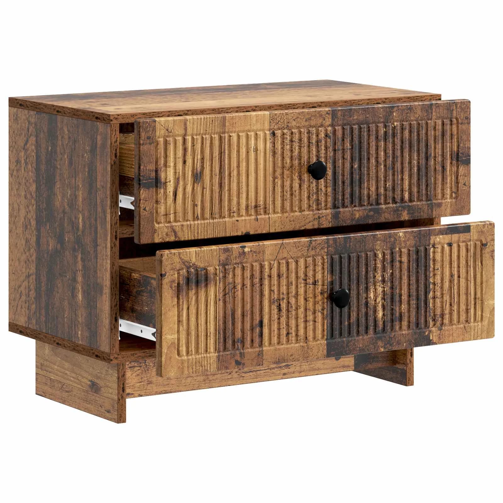 Nočna omarica Star les 62 x 34,5 x 47,5 cm Inženirski les - slika 4