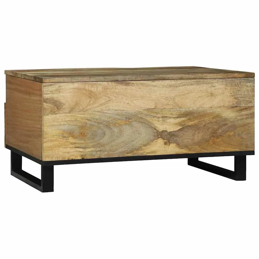 Klubska miza Naravna 80 x 54 x 40 cm Inženirski les - slika 5