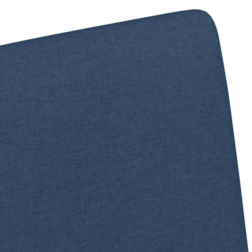 Jedilni stoli s kolesi 2 kos blago Modra 57 x 66 x 94 cm - slika 8