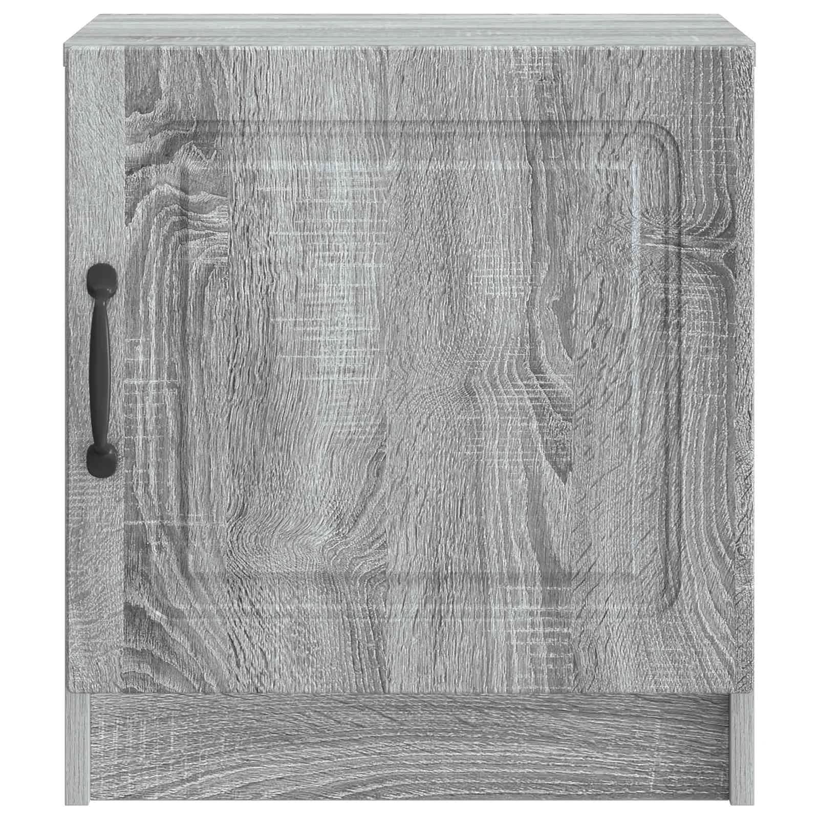 Nočna omarica 2 kos Siva Sonoma 43 x 34,5 x 47 cm - slika 7