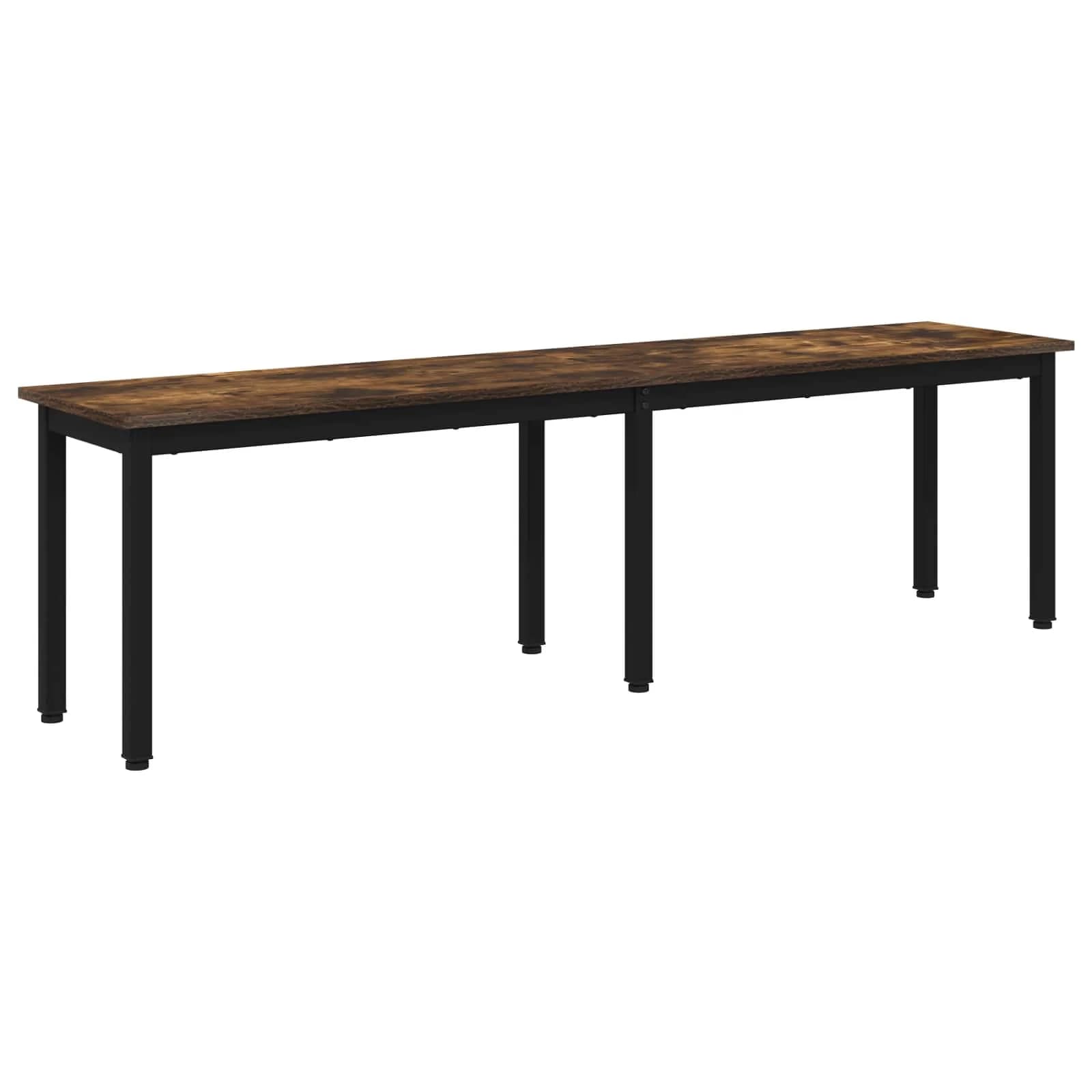 klop Dimni hrast 160 x 35 x 45 cm Inženirski les - slika 2