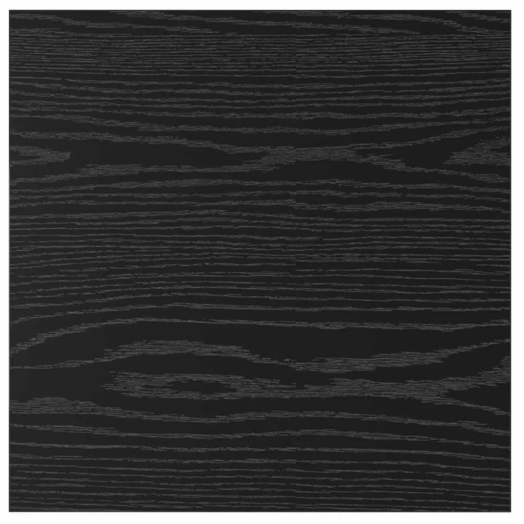 Polica za knjige 3 nivojev 4 kos 40 x 40 x 1,5 cm Črna - slika 8