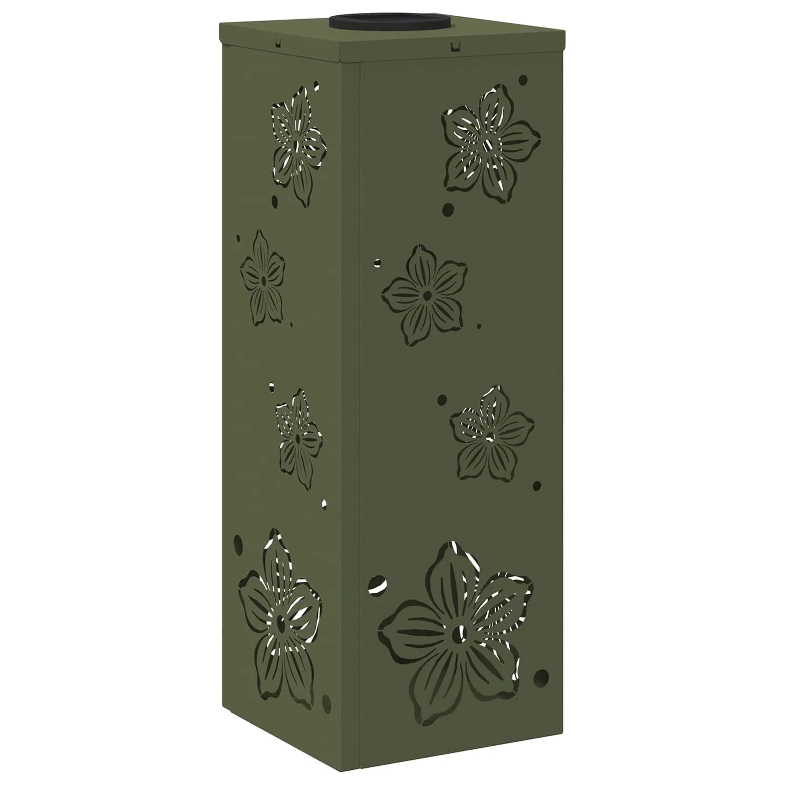 Solarno LED svetilo za pot 2 kos Toplo bela 18 x 18 x 50 cm - slika 4