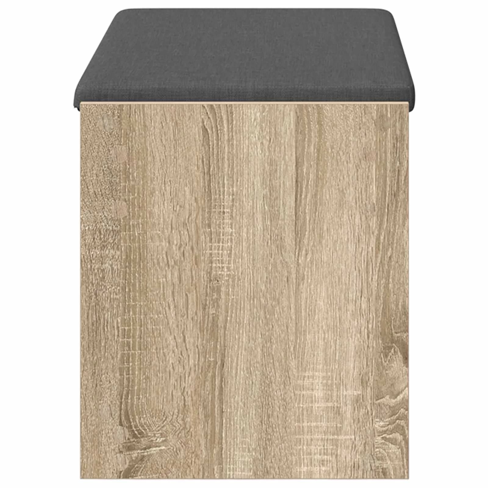 Haldna klop z blazino s polico Sonoma hrast 83 x 38 x 45 cm - slika 6
