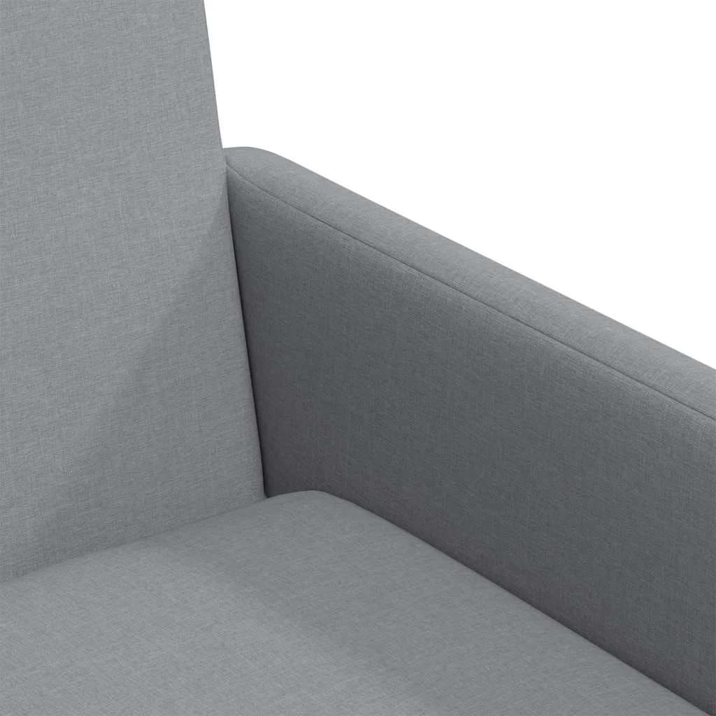 Jedilni stoli 2 kos blago Svetlo siva 57 x 67 x 95 cm - slika 7