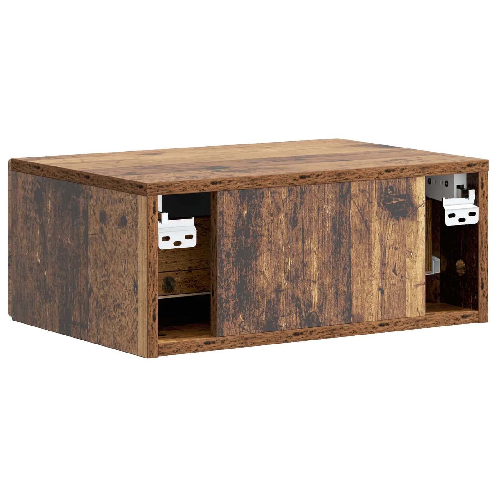 Stenski nočni omarici Star les 49 x 34,5 x 20 cm Inženirski les - slika 7