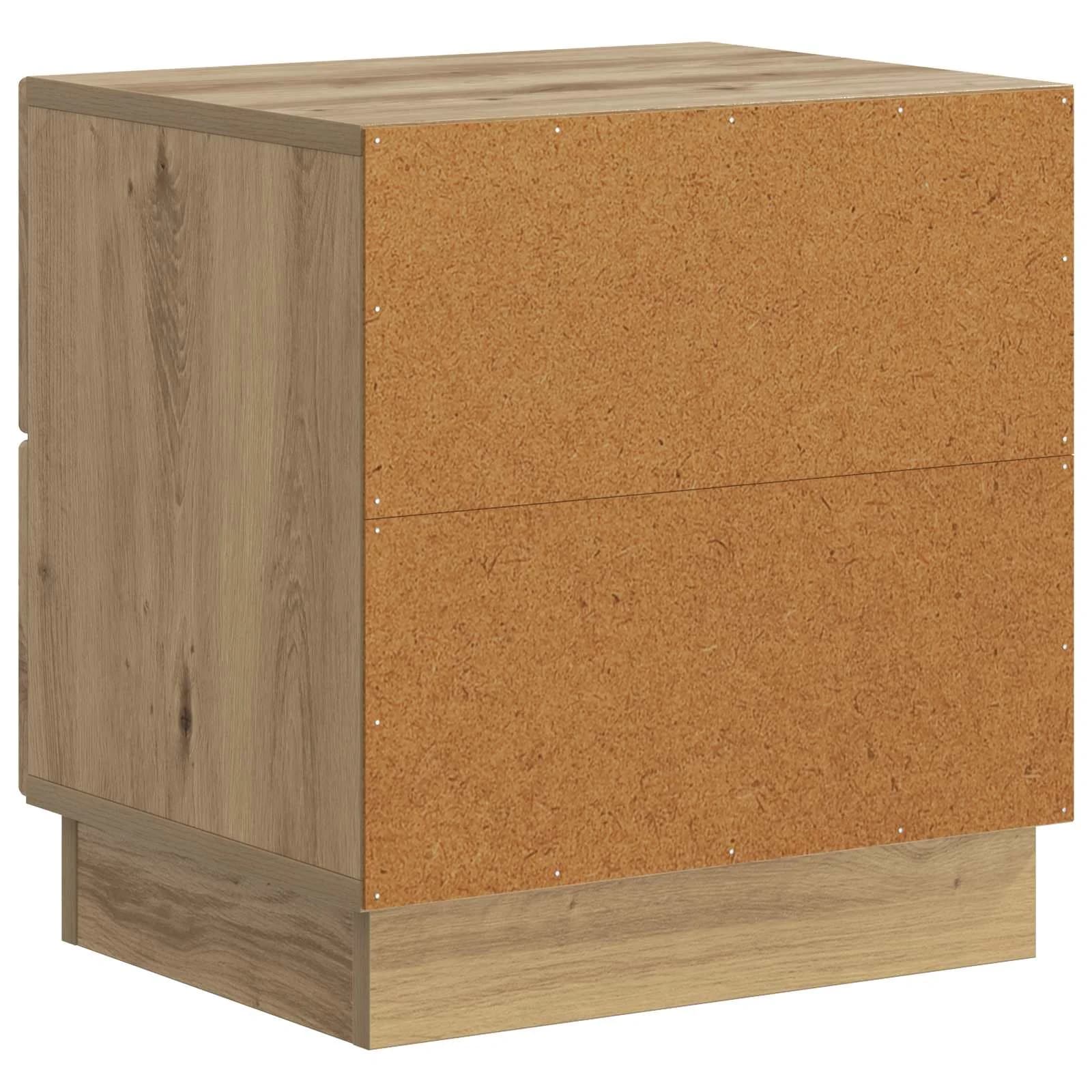 Nočna omarica Artisan hrast 43 x 34,5 x 44,5 cm Inženirski les - slika 7