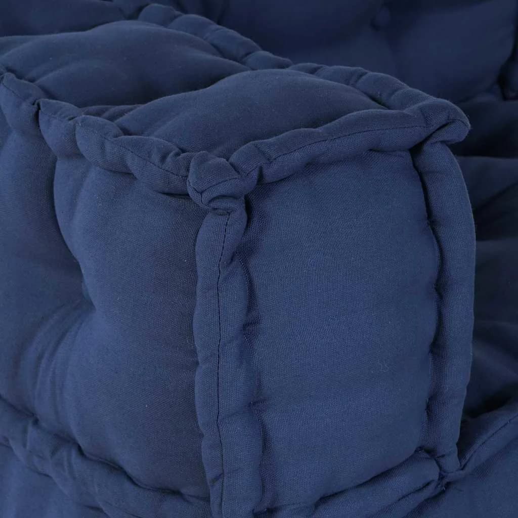 Modularna sedežna enota 3 kos Blago Indigo 140 x 70 x 36 cm - slika 7