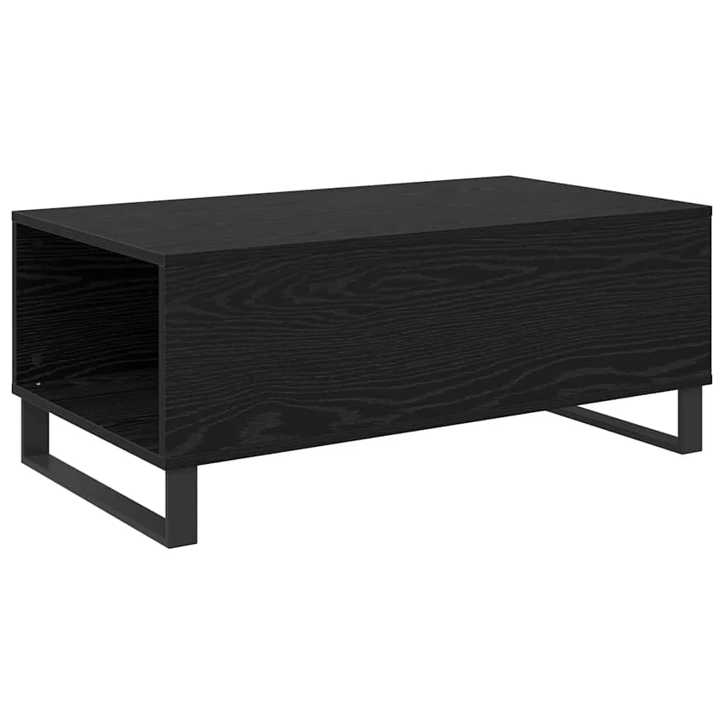 Klubska miza Črna Orehovina 90 x 50 x 36,5 cm Inženirski les - slika 8