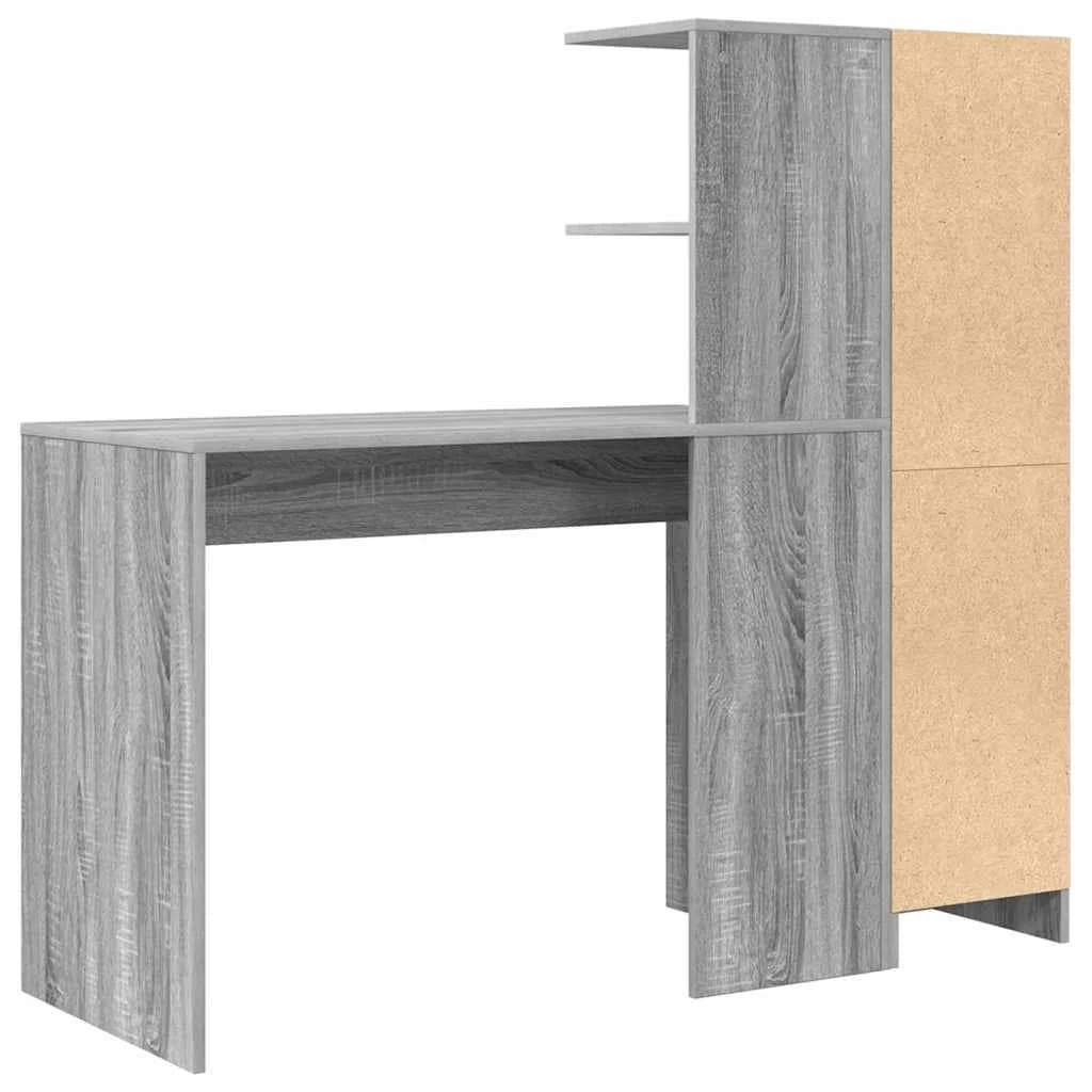 Miza Siva Sonoma 133,5 x 50 x 124 cm 2 kos - slika 9