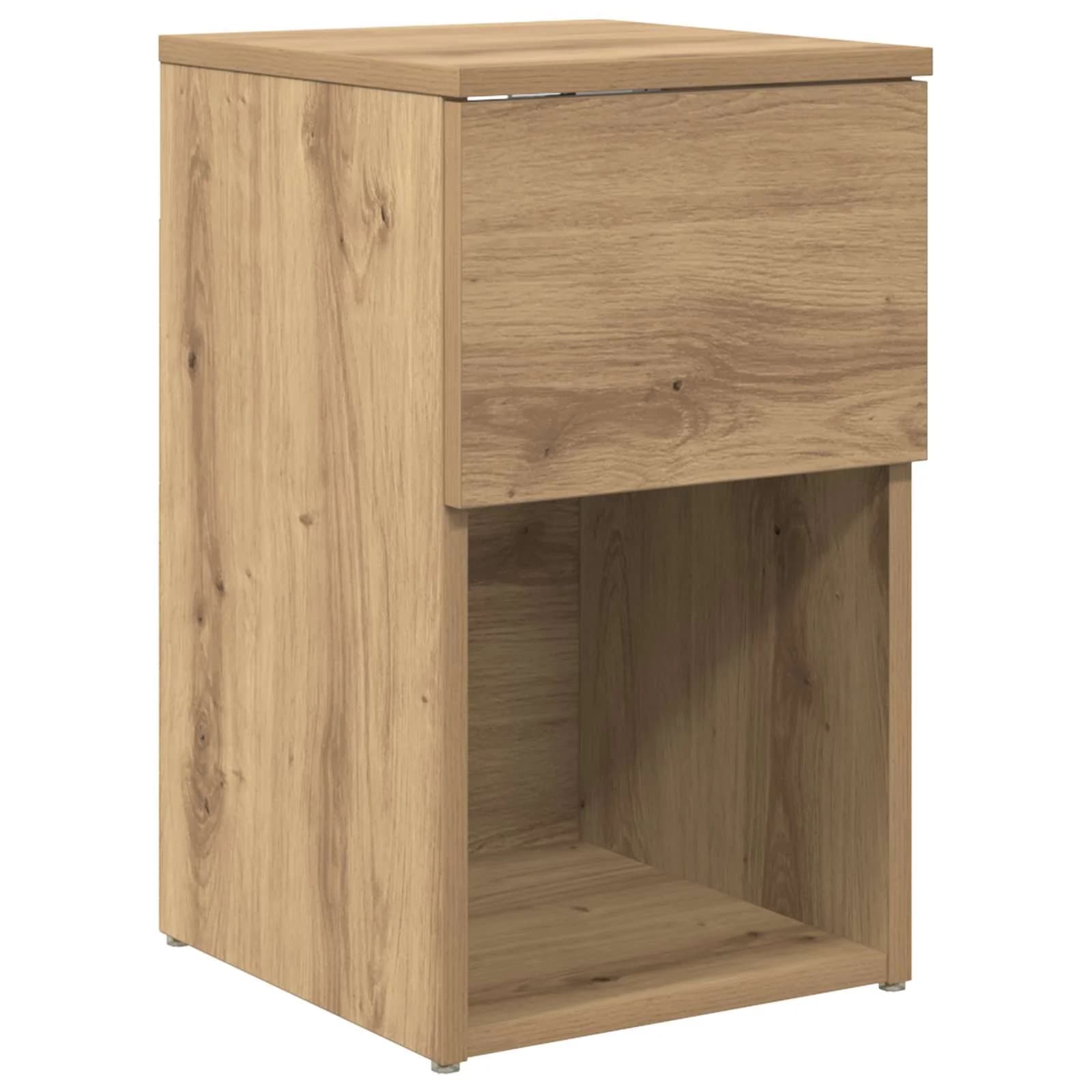 Posteljna omarica Artisan hrast 29 x 31,5 x 49 cm - slika 2