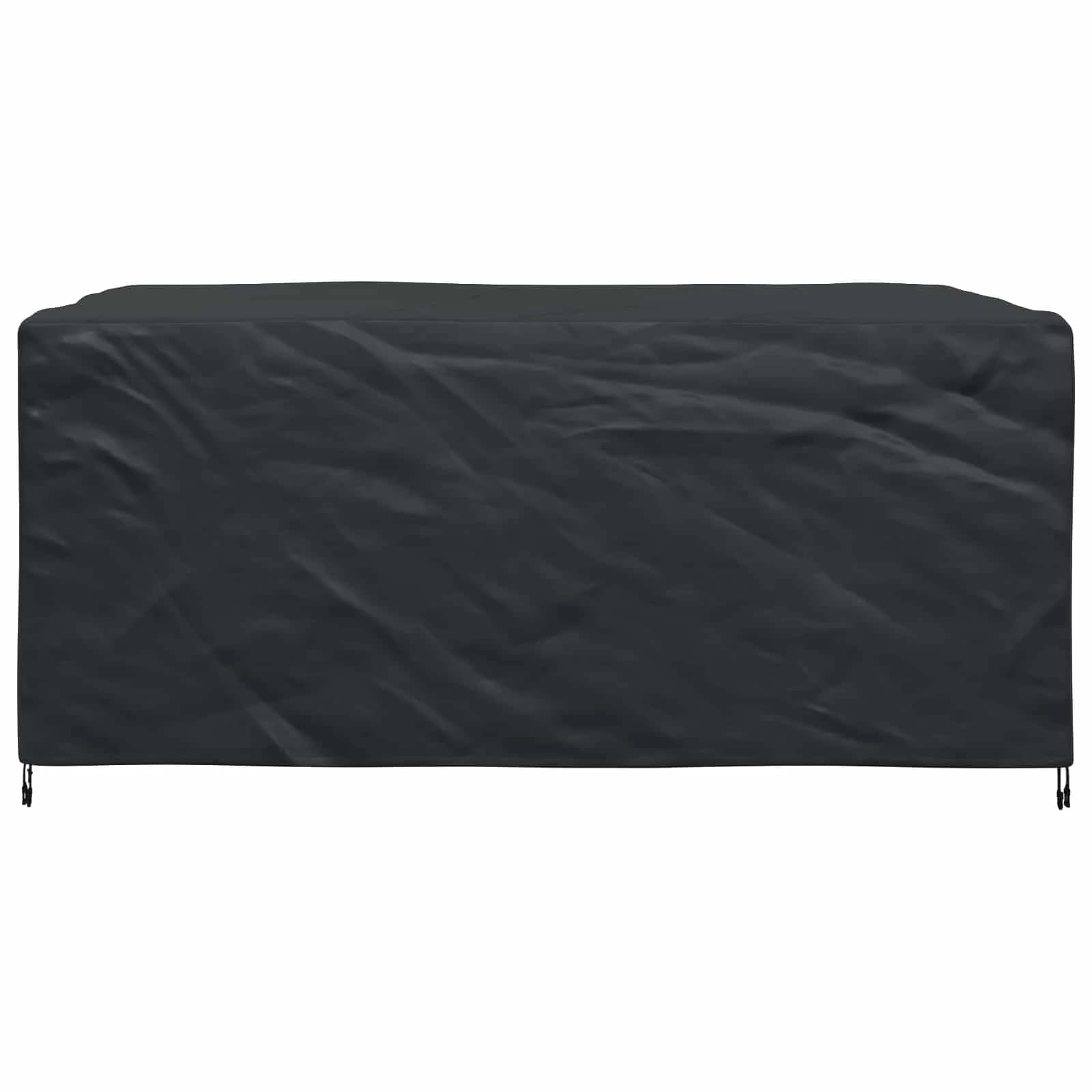Prevleka za pohištvo Enobarvno Črna 240 x 160 x 100 cm 210D - slika 7