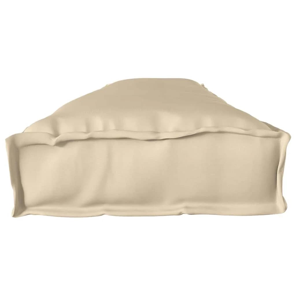 Blazina za palete Bež 200 x 40 x 8 cm Oxford blago - slika 7