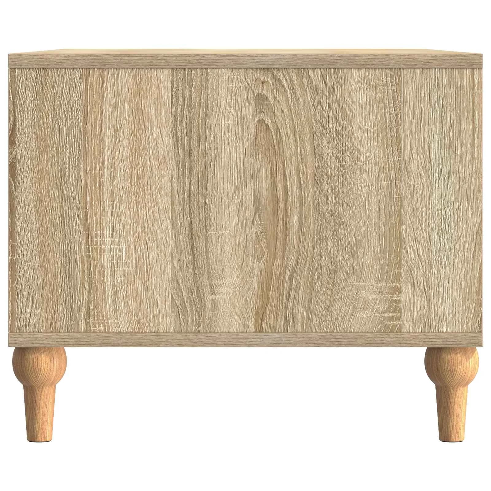 Klubska miza Sonoma hrast 90 x 50 x 40 cm Inženirski les - slika 6