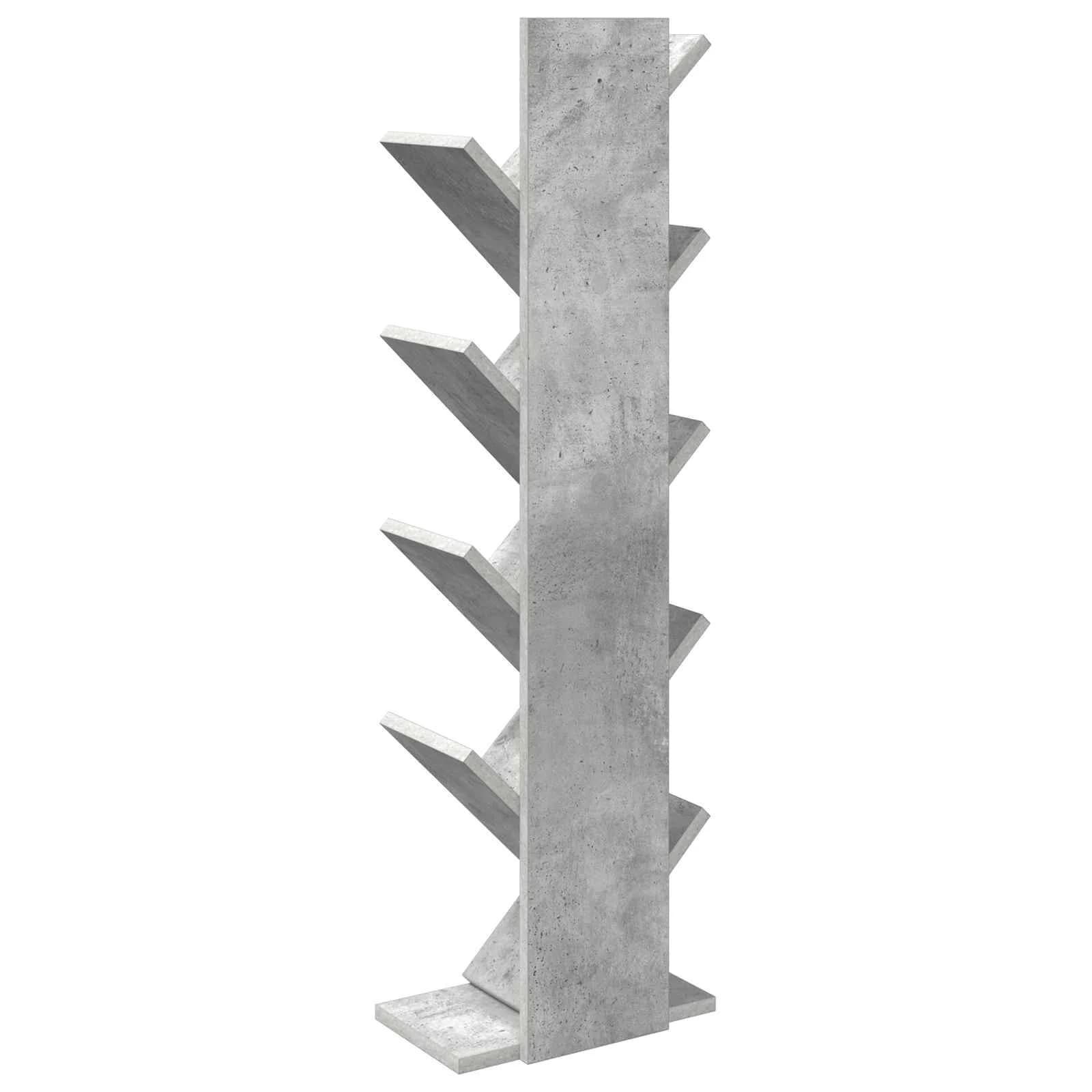 Polica za knjige v obliki drevesa 6-nadstropna 30 x 18 x 100 cm - slika 6