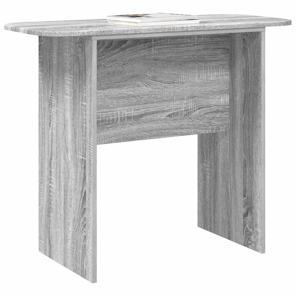 Konzolna miza Siva Sonoma 93 x 40 x 75 cm Inženirski les - slika 3